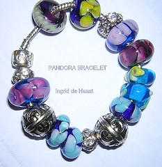 pandora bracelet and charms